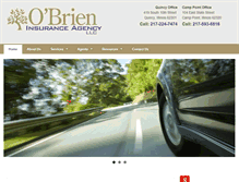 Tablet Screenshot of obrieninsure.com